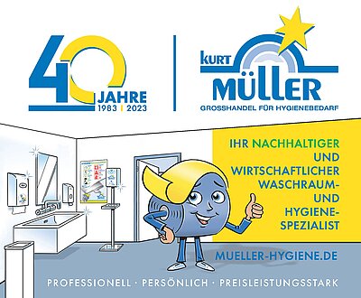 Kurt Müller GmbH Kurt Müller GmbH, Ihr Partner für die Waschraumhygiene