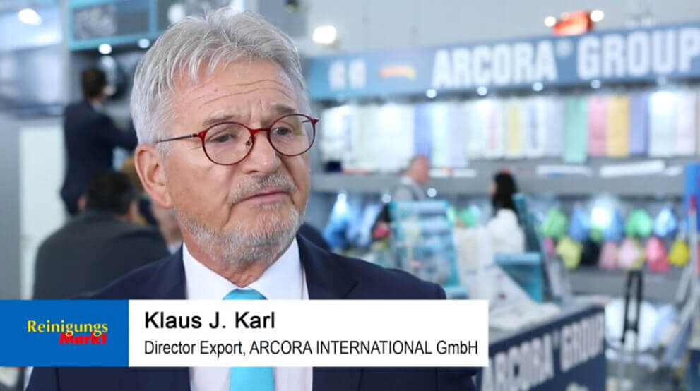 Live von der Interclean Amsterdam | 2018: ARCORA® | ReinigungsMarkt